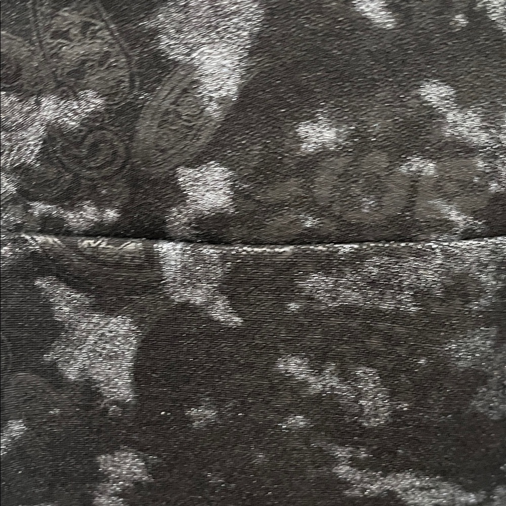 Insight Black Patterned Pants - Picture 5 of 5